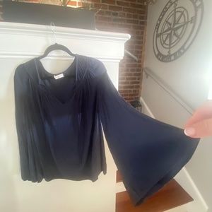 Fun Bell Sleeve Silk Ramy Brook Blouse